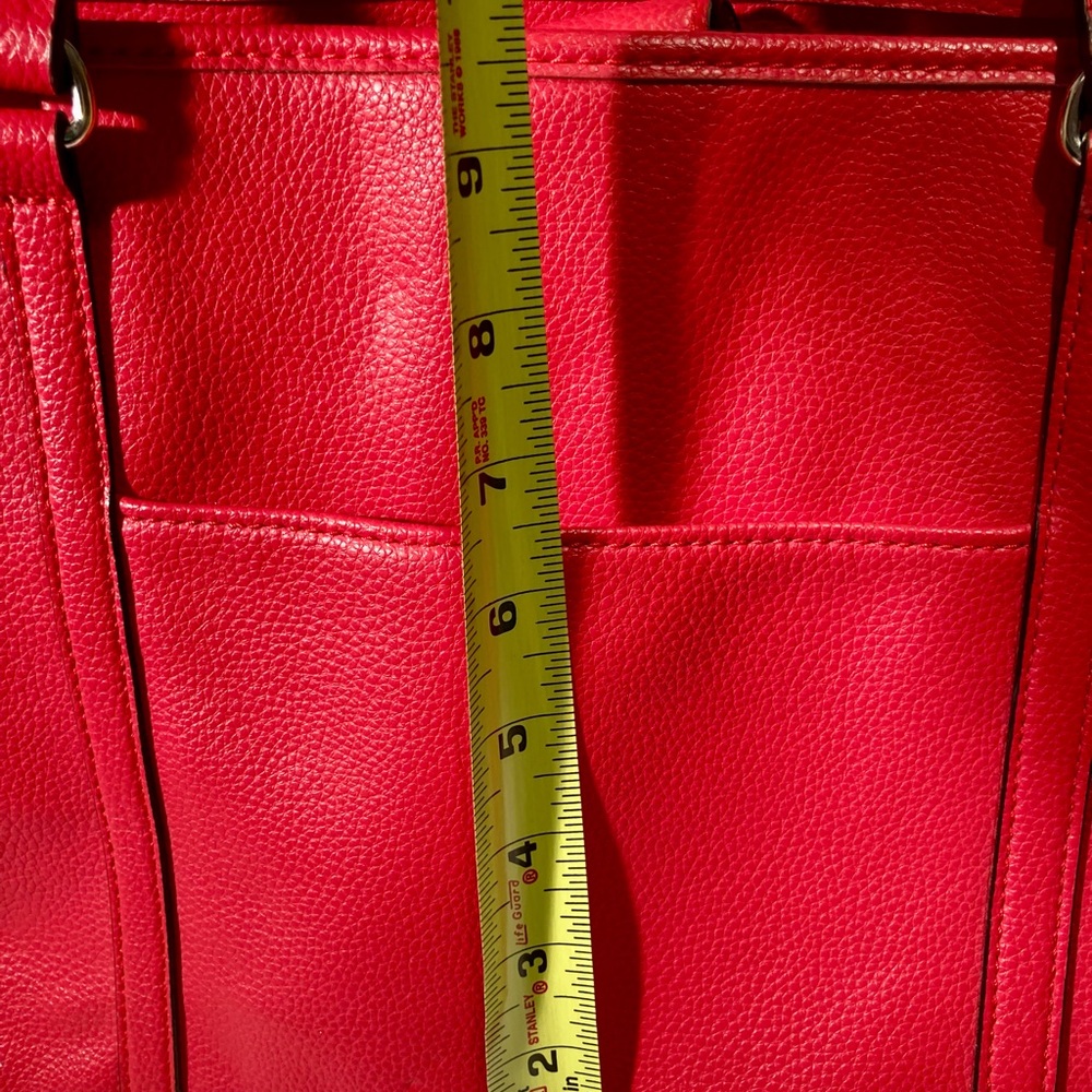 Dana Buchanan like new Tote / Purse 
Poppy Red - Picture 7 of 9